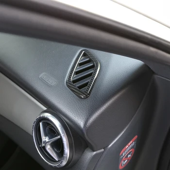 ABS Plastik Hava Çıkış Klima çerçeve Mercedes Benz CLA GLA A Sınıfı Araba Aksesuarları 2 adet / takım