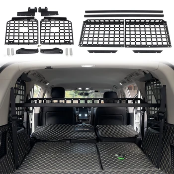 Nissan Patrol için Y62 2010-2019 Arka Yan Pencere MOLLE Depolama Yan Panel 2 adet Araba Aksesuarları