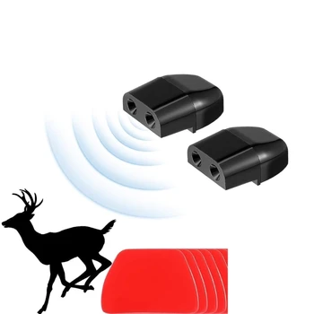 2 Adet Araba Ultrasonik Fiziksel Siren Uyarı Cihazı Hayvan Kovucu AOS