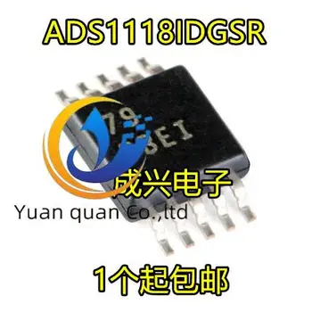 2 adet orijinal yeni ADS1118IDGSR ADS1118 BBEI VSSOP - 10 A / D Dönüştürücü IC