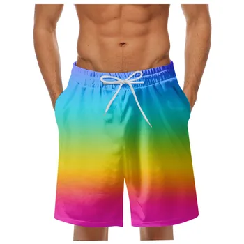 2024 Erkek Şort Sıcak Yaz Açık Spor pantolon Büyük Boy Şort Rahat pantolon 2024 erkek Nefes Plaj Pantolon