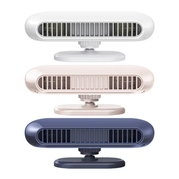 2024 Yeni masa fanı Sessiz 4 Hız USB Fan 2400mAh Şarj Edilebilir Fan Taşınabilir Fan Masa Soğutma Fanı Yatak Odası Ofis için