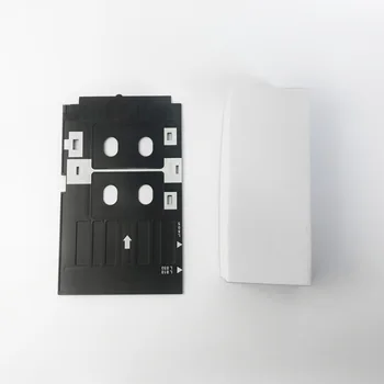 230 adet 0.76 mm Sıcak Satış Yazdırılabilir Boş PVC Plastik Beyaz KİMLİK Mürekkep Püskürtmeli Kart Epson L800 L805 Yazıcı