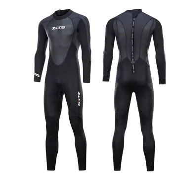 3MM Neopren Wetsuit Erkekler Sörf Tüplü dalgıç kıyafeti Ekipmanları Sualtı Balıkçılık Spearfishing Kitesurf Mayo dalış elbisesi Ekipmanları