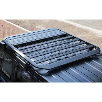 Alüminyum portbagaj bagaj taşıyıcı çerçeve ray Jeep wrangler jl 2018-Maıker üretim aksesuarları