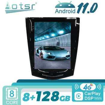 Android Cadillac ATS XTS CTS SRX 2013-2018 İçin Araba Radyo GPS Navigasyon Multimedya Oynatıcı Oto Ses Stereo Kafa Ünitesi Ekran