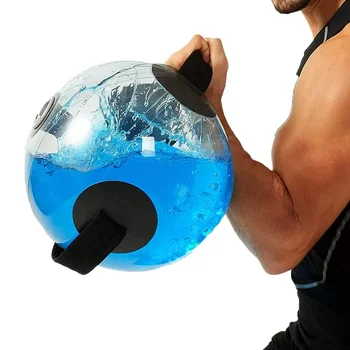 Ayarlanabilir Halter Egzersiz PVC Su Topu Aqua Çanta Spor Spor Çantası Endonezya İçin Spor Eğitimi için Denge