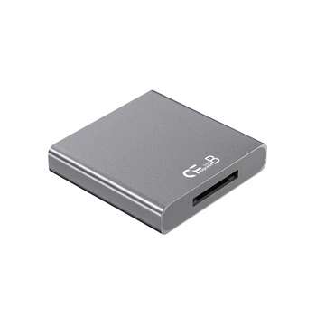 Cfexpress B Tipi kart okuyucu USB3. 1 10Gbps B Tipi Cfexpress kart okuyucu Adaptörü Gri Destek CFB Hafıza Kartı CFE B Tipi