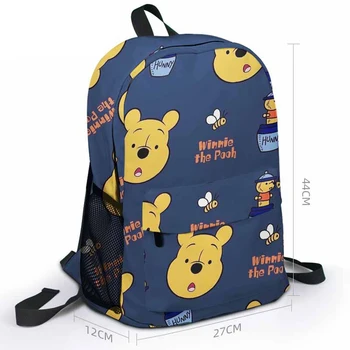 Disney Winnie The Pooh Sırt Çantası Moda Eğlence açık hava seyahati için sırt çantası Karikatür Sevimli Öğrenci Açık Seyahat okul çantası