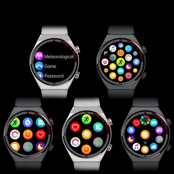 Doogee V20 V10 S97 Pro S88 Bluetooth Çağrı Spor nabız monitörü 1.39 İnç Ekran Smartwatch Özelleştirmek Duvar Kağıdı Saatler