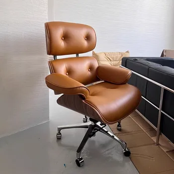 Ergonomik Şezlong ofis koltuğu Mobil Meditasyon Döner ofis koltuğu Bilgisayar Beyaz Cadeira Para Escritorio yatak odası mobilyası