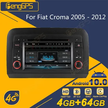 Fiat Croma 2005-2012 için Android Araba Radyo 2 Din Stereo Alıcısı Autoradio Multimedya DVD Oynatıcı GPS navigasyon başkanı Ünitesi
