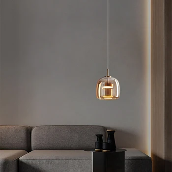 Iskandinav LED kolye ışıkları asılı lamba iç mekan aydınlatması Ev Dekorasyon Oturma Odası Yemek Masaları Yatak Odası Başucu Kolye Lamba