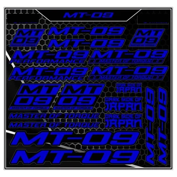 Için Mt09 Mt 09 MT09 MT-09 Sticker Motosiklet vücut fairing sticker çıkartmaları Koruyucu süslü çıkartmalar