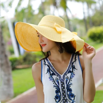 Kadın Geniş Ağız güneş şapkaları Anti-UV Koruma Yürüyüş Balıkçı Kap Kat Katı Pamuk Nefes plaj şapkası