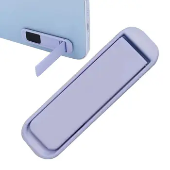 Katlanabilir Manyetik Cep Telefonu Standı Ultra-ince Metal Katlanır Cep Telefonu Tutucu iPhone Samsug Görünmez Telefon Braketi İçin Standı