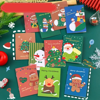 Merry Christmas Bloknot Sevimli Mesaj Notları Dekoratif Not Defteri Not Malzemesi Kağıt Kırtasiye Ofis Malzemeleri Hediye