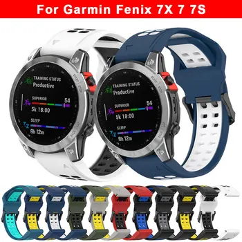 Saat kayışı Garmin Fenix 6 7 6S 6X7X5 5S 5X3 3 SAAT Öncüsü 935 945 içgüdü 2S Smartwatch Band Bilek Bilezik