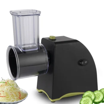 Salata Atıcı Limon Patates elektrikli rende makinesi tek dokunuşla elektrikli dilimleyici parçalayıcı