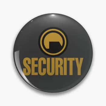 Siyah Mesa Güvenlik Goldsrc Ver Yumuşak Düğme Pin Rozeti Yaka Moda Hediye Takı Dekor Sevgilisi Elbise Şapka Karikatür Sevimli Broş