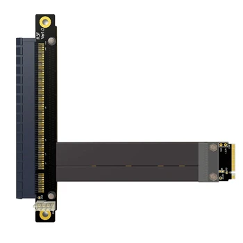Uzatma Kablosu R43SR M. 2 NGFF Nvme Anahtar M PCIE X16 Grafik Kartı Yükseltici Adaptörü 16X PCI-E İçin M. 2 2230 2242 2260 2280