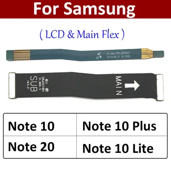 Wi-Fi sinyal Anteni LCD Ana Kurulu Konektörü Anakart Flex Kablo Samsung Galaxy Not İçin 10 20 Artı Lite 4G
