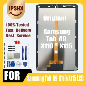 Yeni 8.7 inç Samsung Tab A9 SM-X110 SM-X115 X110 X115 Dokunmatik Ekran LCD ekran Sayısallaştırıcı Cam Panel Meclisi