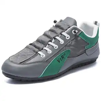 kaymaz yuvarlak ayak eğitmenler adam lüks ayakkabı marka erkek gündelik ayakkabı spor ünlü markalar Loafer'lar damla nakliye YDX1