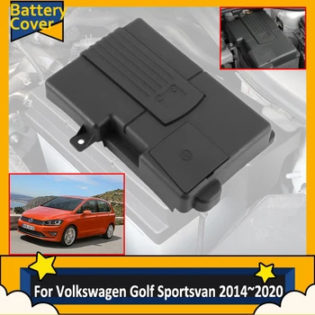 x1 Pil kutu tepsisi Koruyucu Kılıf Volkswagen VW Golf Sportsvan SV 2014~2020 2014 2016 2020 1.4 T Pil koruyucu kapaklar